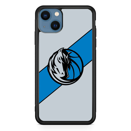 Dallas Mavericks Stripe Blue iPhone 14 Plus Case