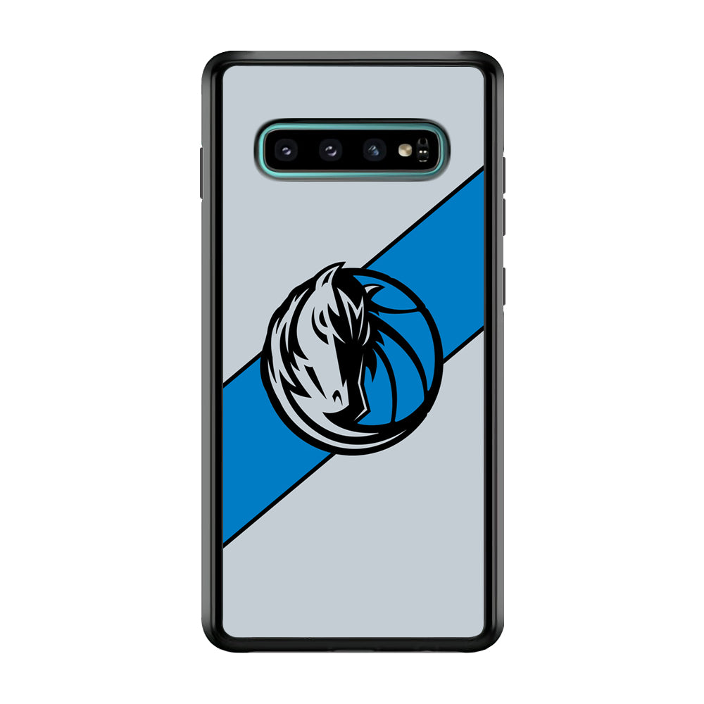 Dallas Mavericks Stripe Blue Samsung Galaxy S10 Case