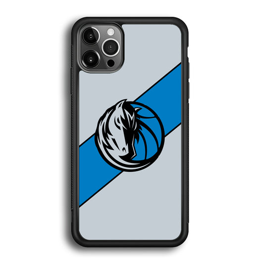 Dallas Mavericks Stripe Blue iPhone 12 Pro Max Case
