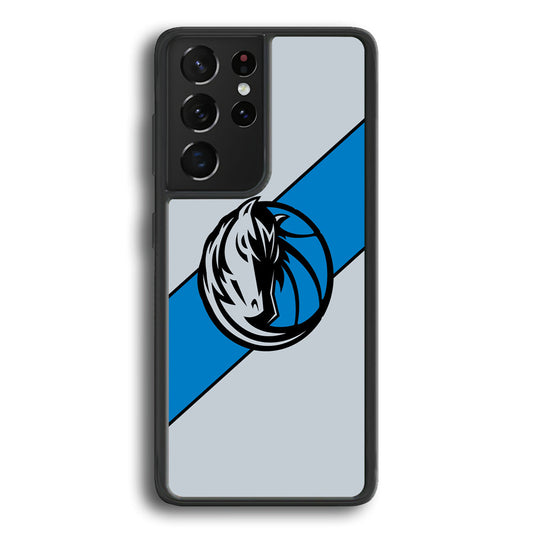 Dallas Mavericks Stripe Blue Samsung Galaxy S24 Ultra Case - Ezzystore