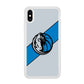 Dallas Mavericks Stripe Blue iPhone XS Case