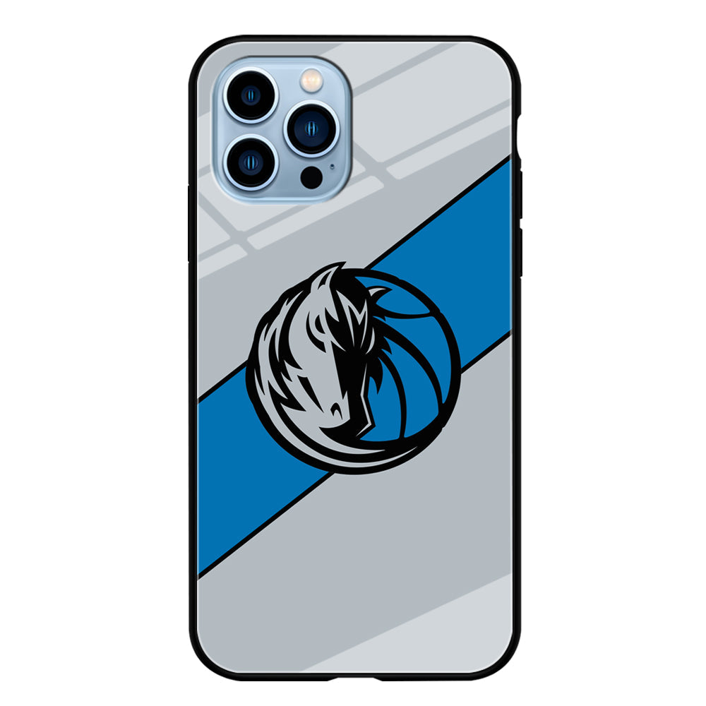Dallas Mavericks Stripe Blue iPhone 15 Pro Max Case