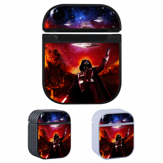 Darth Vader Star Wars Galaxy Hard Plastic Case Cover For Apple Airpods