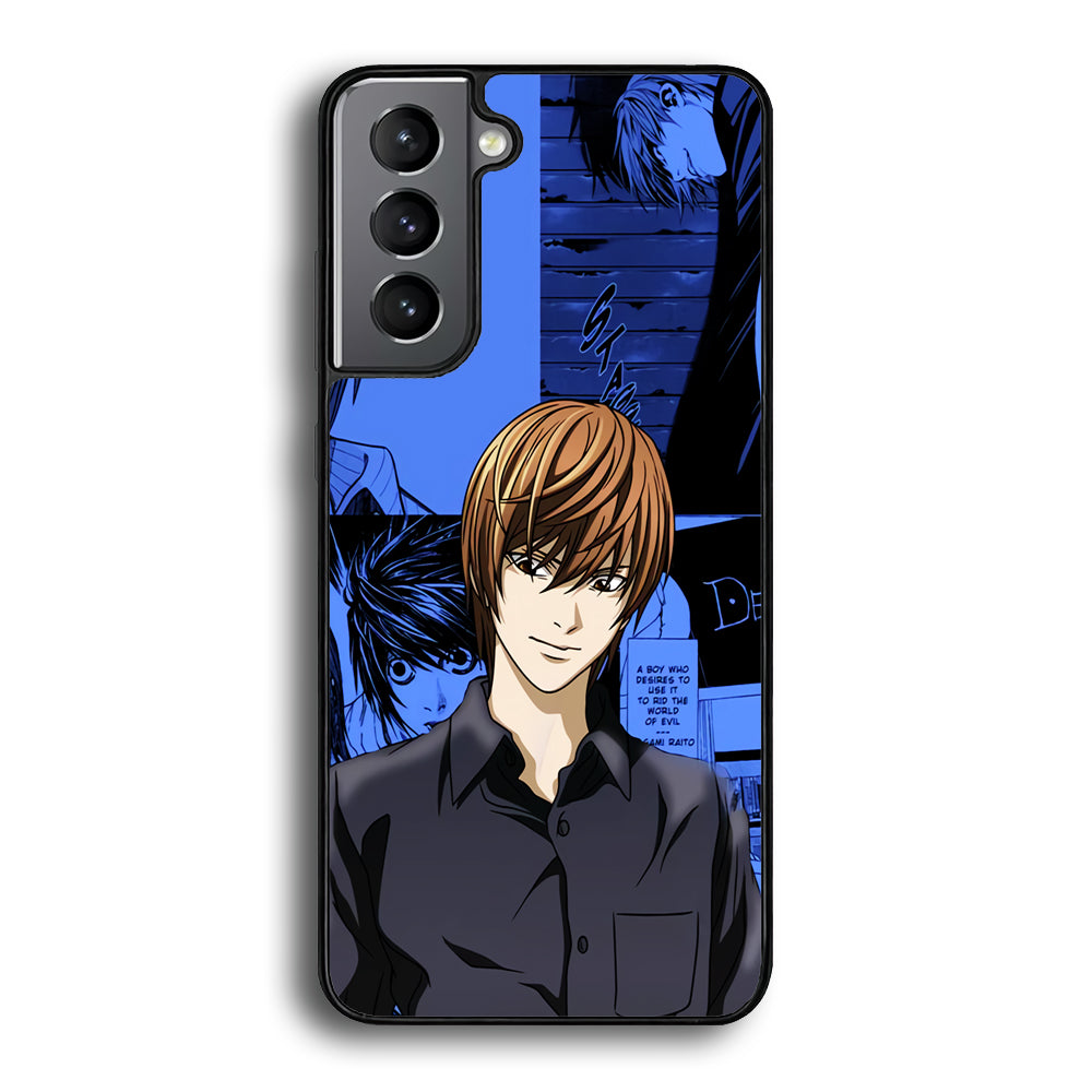 Death Note Light Yagami Comic Samsung Galaxy S24 Plus Case - Ezzystore