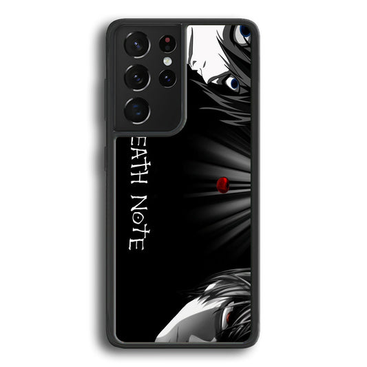 Death Note Light and Lawliet Samsung Galaxy S23 Ultra Case - Ezzystore