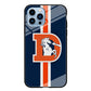 Denver Broncos Stripe iPhone 15 Pro Case