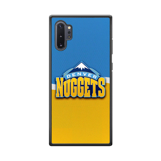 Denver Nuggets NBA Team Samsung Galaxy Note 10 Plus Case
