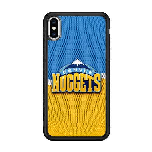 Denver Nuggets NBA Team iPhone X Case