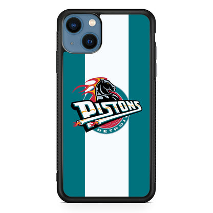 Detroit Pistons NBA Team iPhone 15 Plus Case