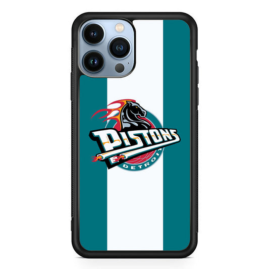 Detroit Pistons NBA Team iPhone 15 Pro Max Case
