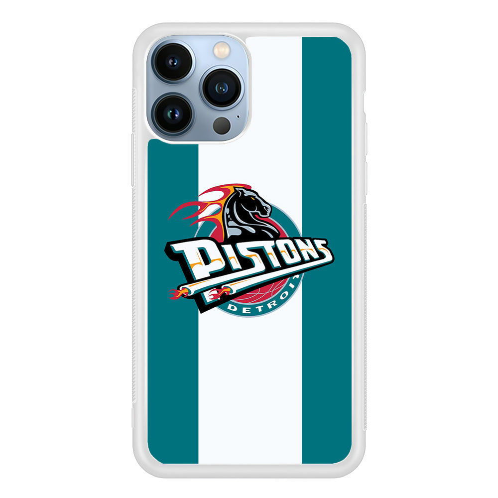 Detroit Pistons NBA Team iPhone 14 Pro Case