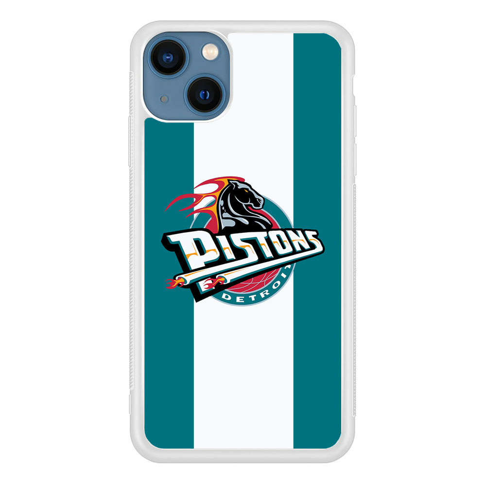 Detroit Pistons NBA Team iPhone 14 Case