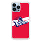 Detroit Pistons White Stripe iPhone 13 Pro Case