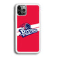 Detroit Pistons White Stripe iPhone 12 Pro Max Case