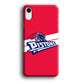 Detroit Pistons White Stripe iPhone XR Case