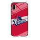 Detroit Pistons White Stripe iPhone X Case