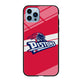 Detroit Pistons White Stripe iPhone 12 Pro Max Case