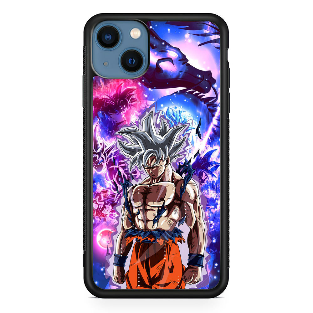 Dragon Ball Z Saiyan Determination iPhone 15 Case