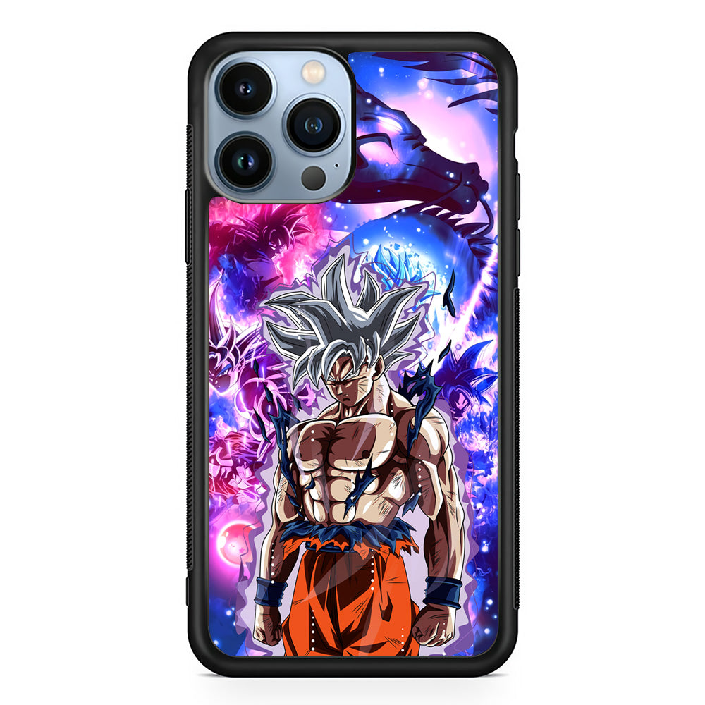 Dragon Ball Z Saiyan Determination iPhone 14 Pro Max Case