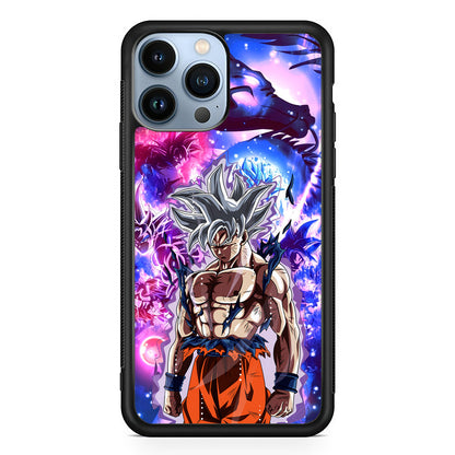 Dragon Ball Z Saiyan Determination iPhone 14 Pro Max Case