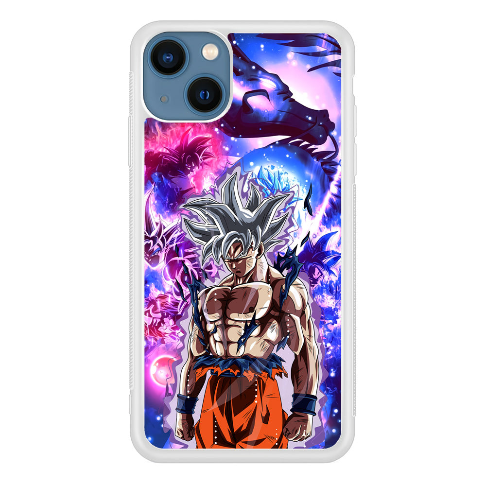 Dragon Ball Z Saiyan Determination iPhone 15 Case