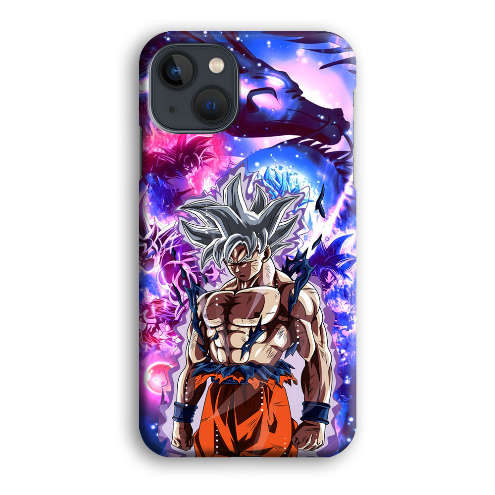 Dragon Ball Z Saiyan Determination iPhone 15 Case