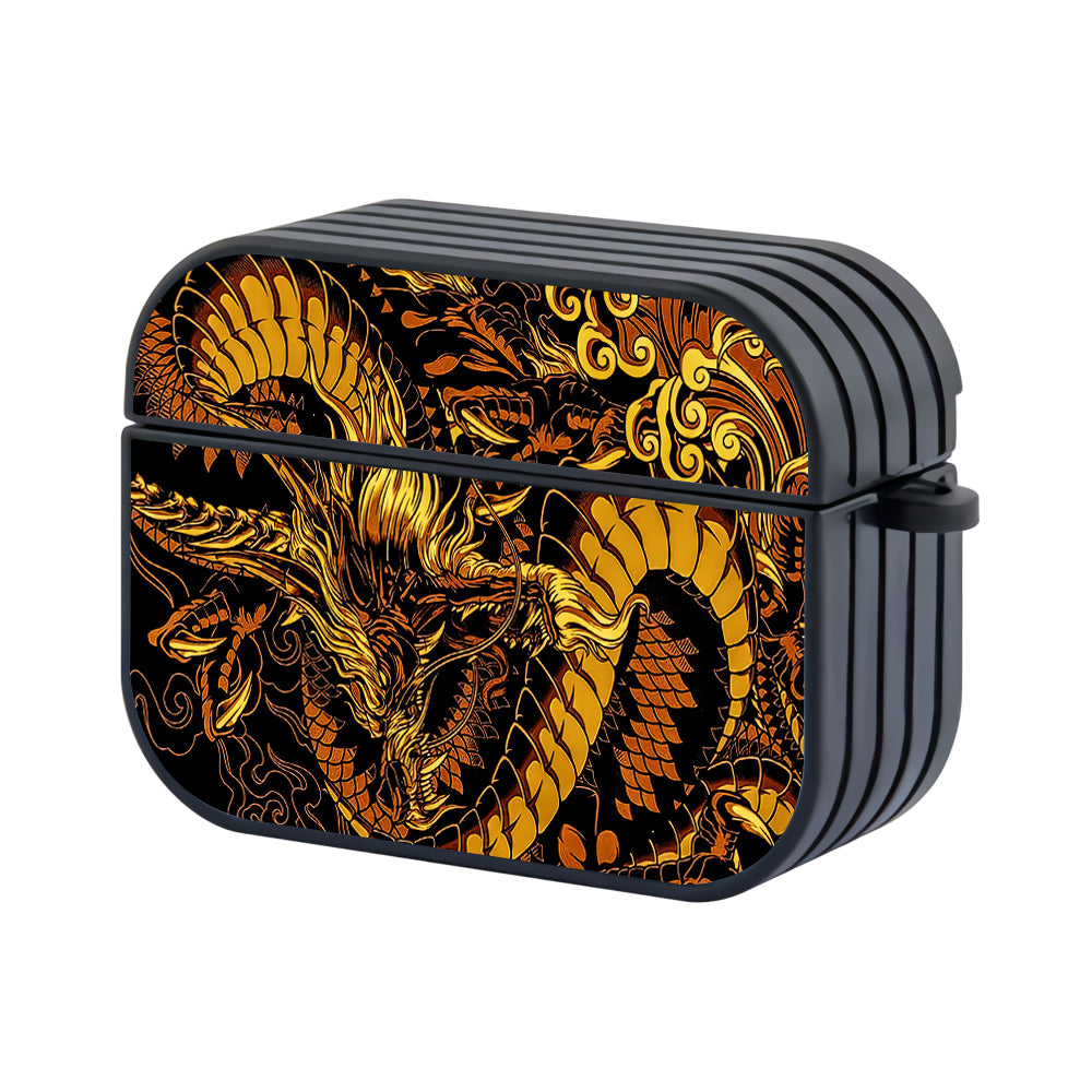 Dragon Japanese Mythology Hard Plastic Case Cover For Apple Airpods Pro - Ezzystore