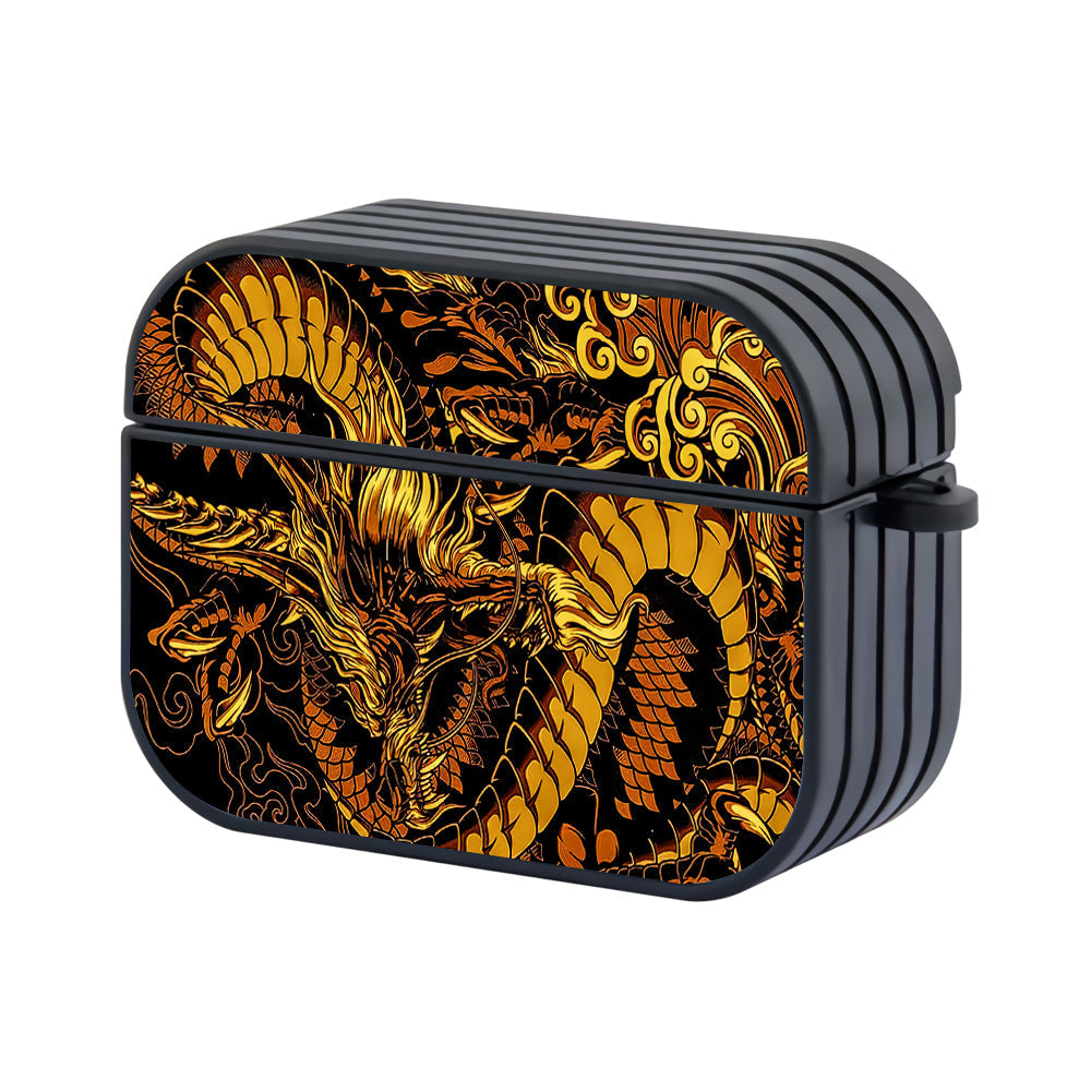 Dragon Japanese Mythology Hard Plastic Case Cover For Apple Airpods Pro 3 - Ezzystore