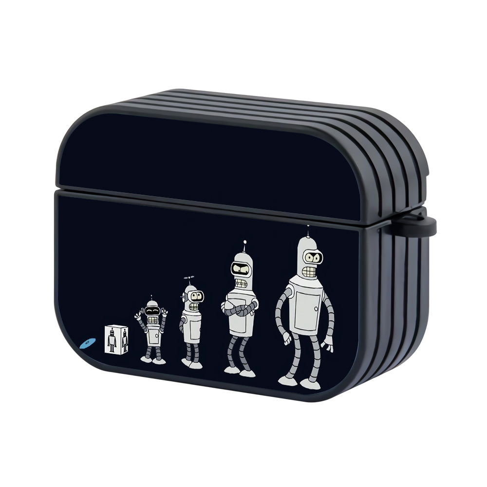 Evolution of Bender Futurama Hard Plastic Case Cover For Apple Airpods Pro 3 - Ezzystore