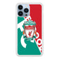 FC Liverpool Red Stripe Green Emblem iPhone 14 Pro Max Case