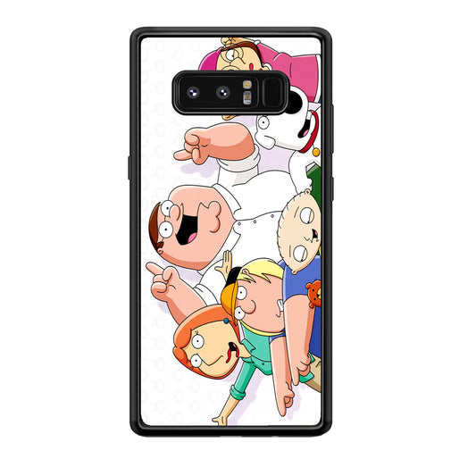 Family Guy Happy Moment Samsung Galaxy Note 8 Case