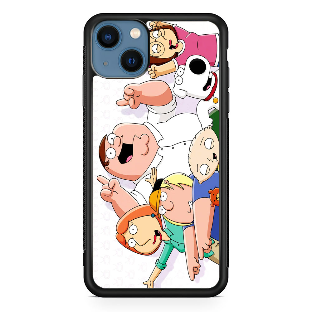 Family Guy Happy Moment iPhone 15 Plus Case