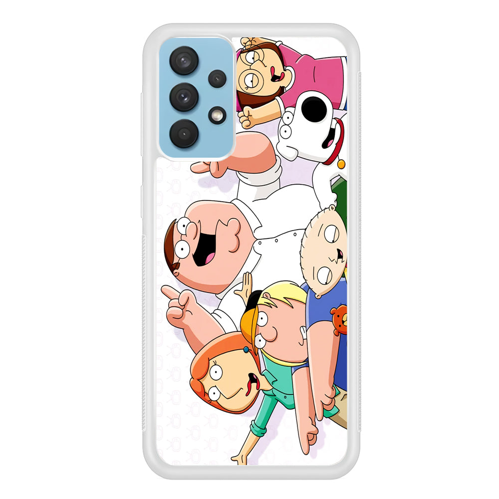 Family Guy Happy Moment Samsung Galaxy A32 Case