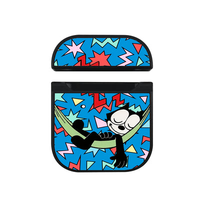 Felix Sleeping Time Hard Plastic Case Cover For Apple Airpods