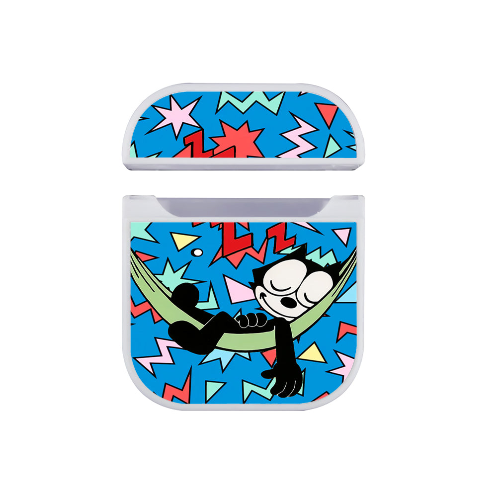 Felix Sleeping Time Hard Plastic Case Cover For Apple Airpods