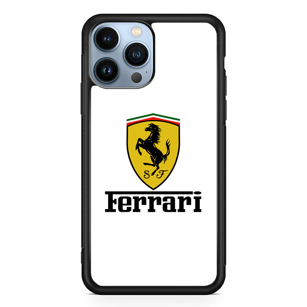 Ferrari Icon Of Logo iPhone 14 Pro Case - Ezzystore