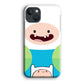 Fin Adventure Time Smiling Face iPhone 14 Case