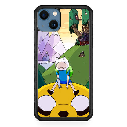 Fin And Jake Adventure Time Sad Moment iPhone 13 Case