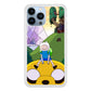 Fin And Jake Adventure Time Sad Moment iPhone 13 Pro Case