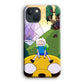 Fin And Jake Adventure Time Sad Moment iPhone 14 Case