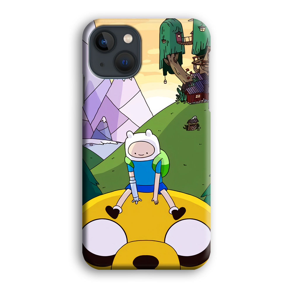 Fin And Jake Adventure Time Sad Moment iPhone 13 Case