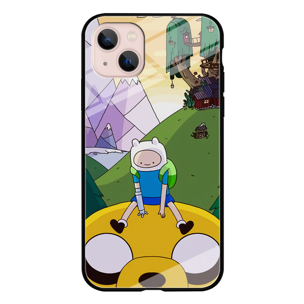 Fin And Jake Adventure Time Sad Moment iPhone 15 Case