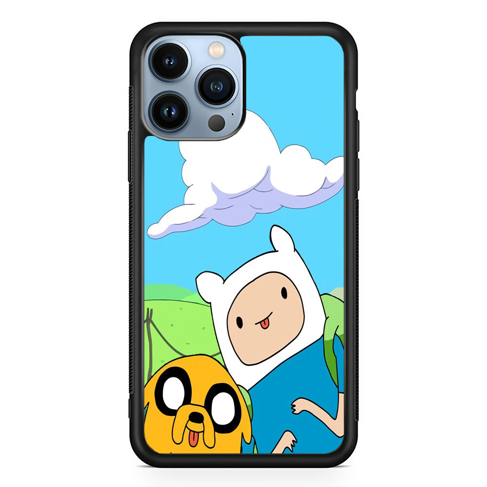 Finn and Jake Best Friend iPhone 14 Pro Case