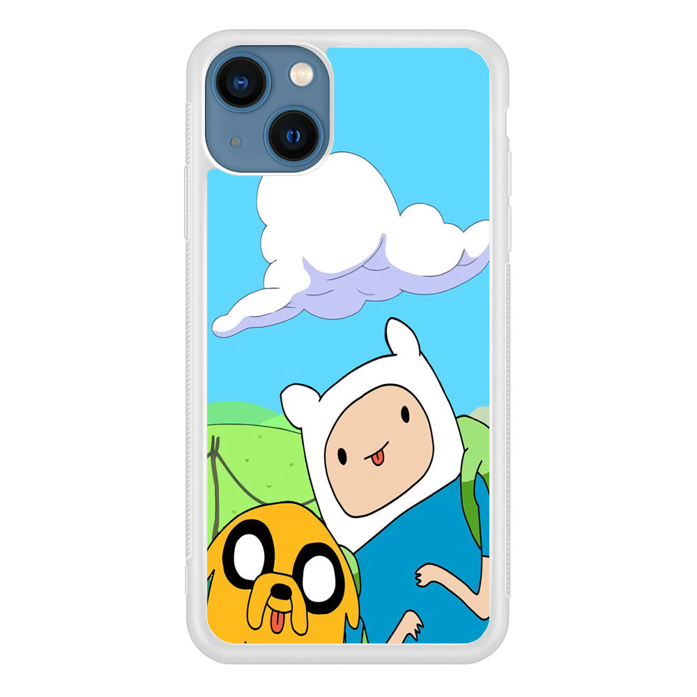 Finn and Jake Best Friend iPhone 15 Plus Case