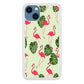 Flamingo Leaf iPhone 14 Plus Case