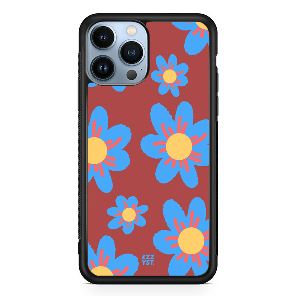 Flowers Blooming Blue Sky Light Magsafe iPhone Case