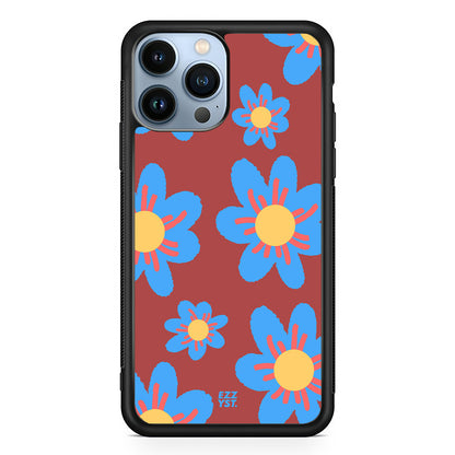 Flowers Blooming Blue Sky Light Magsafe iPhone Case