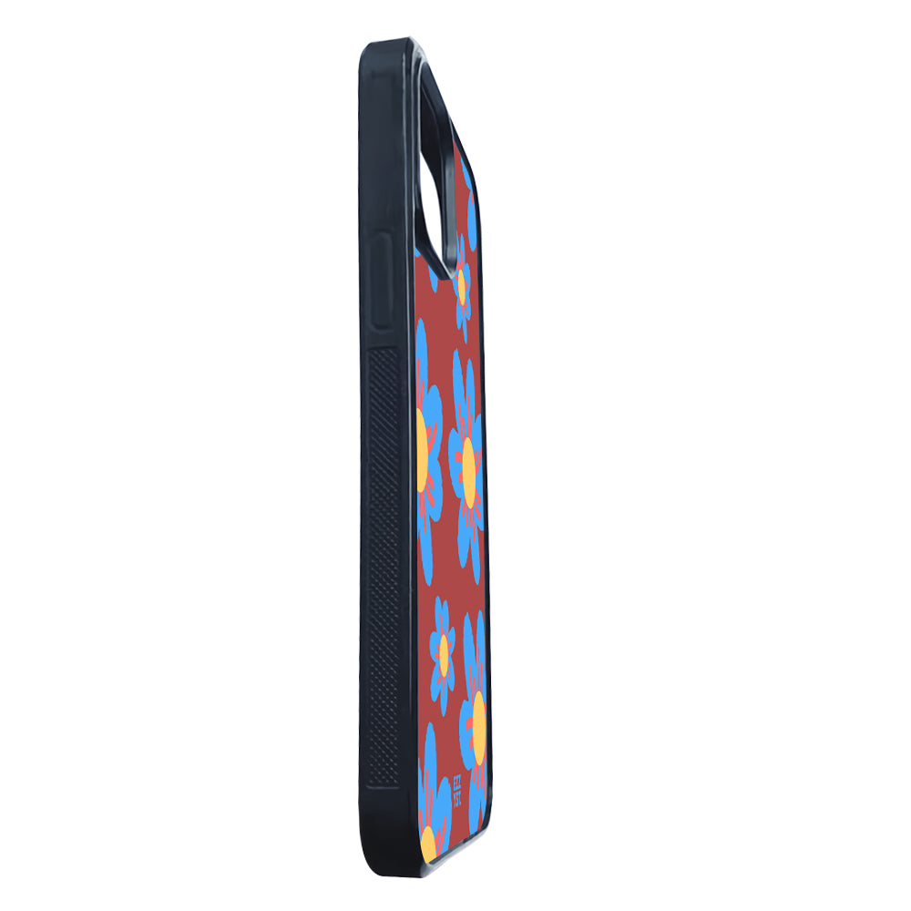 Flowers Blooming Blue Sky Light Magsafe iPhone Case
