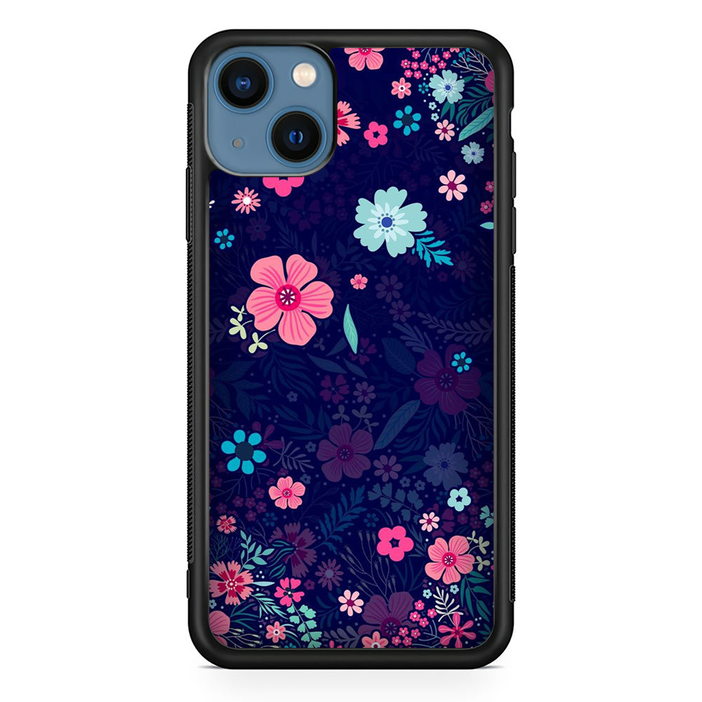 Flowers And The Deep Colours iPhone 14 Plus Case