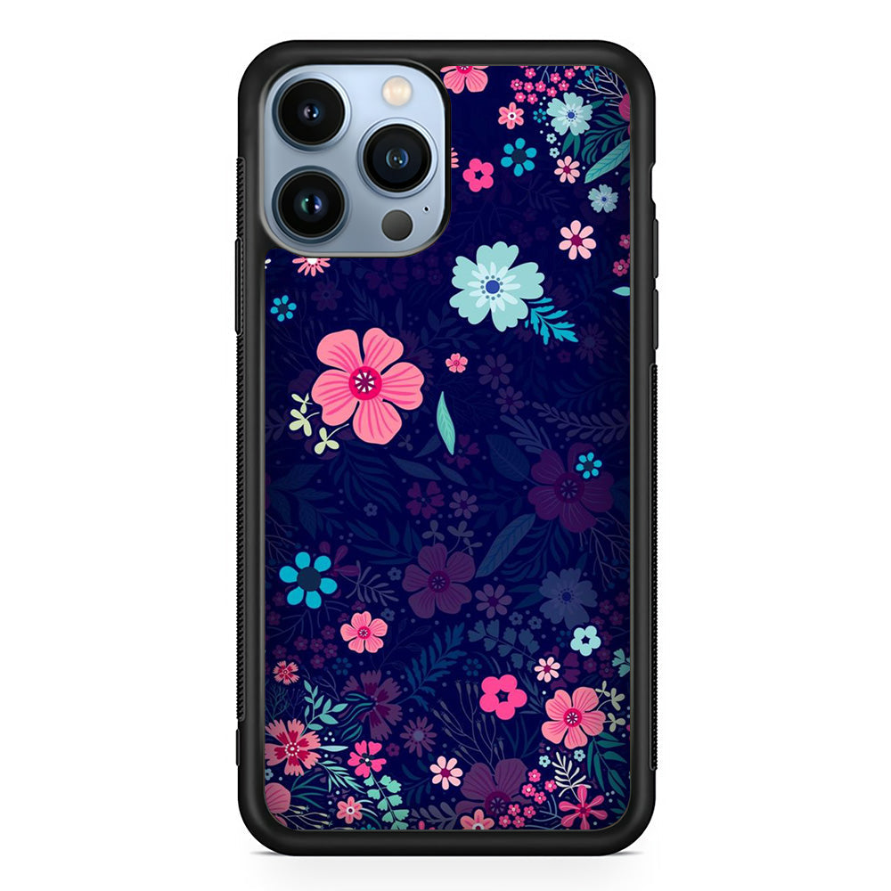 Flowers And The Deep Colours iPhone 14 Pro Max Case